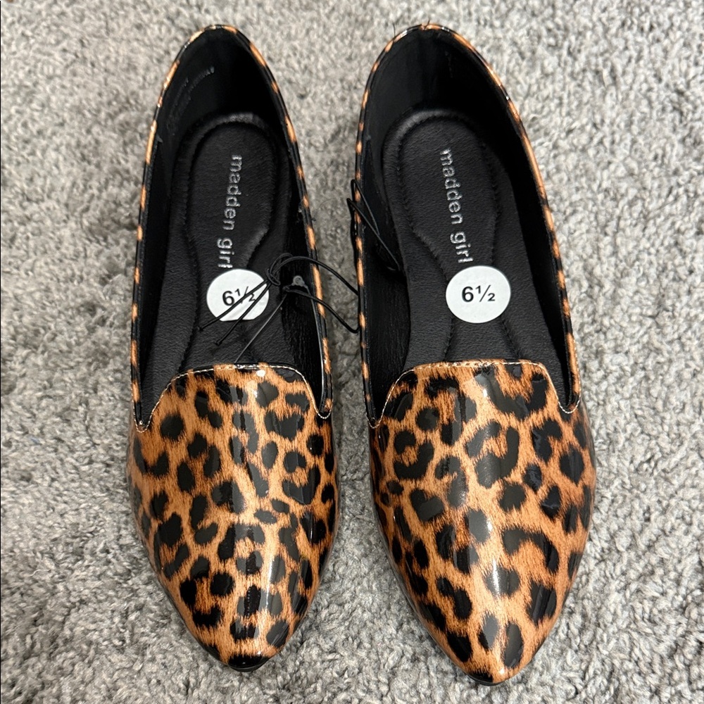 Madden Girl Leopard Print Flats